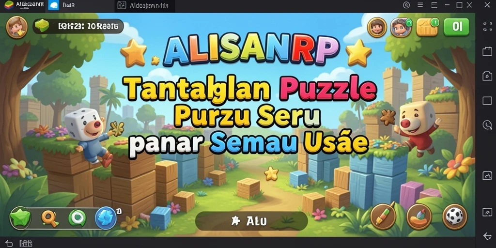Tampilan gameplay Puzzle yang menantang dan menarik.