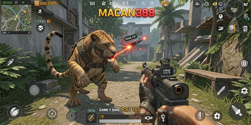 Screenshot gameplay menampilkan aksi seru dalam <strong>MACAN388</strong>.