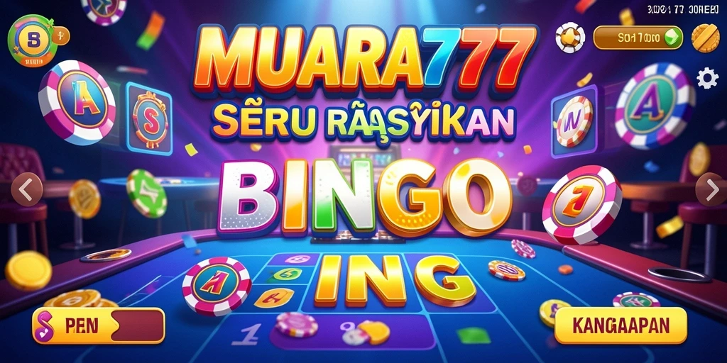 Tampilan permainan Bingo yang seru dan menyenangkan di MUARA777.