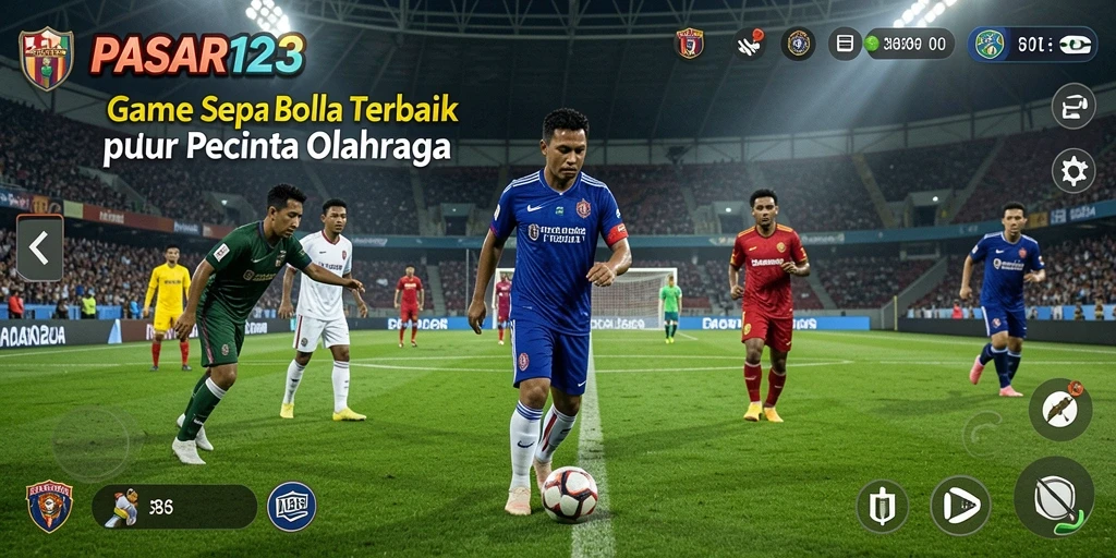 Screenshot gameplay PASAR123 yang menunjukkan aksi seru di lapangan.