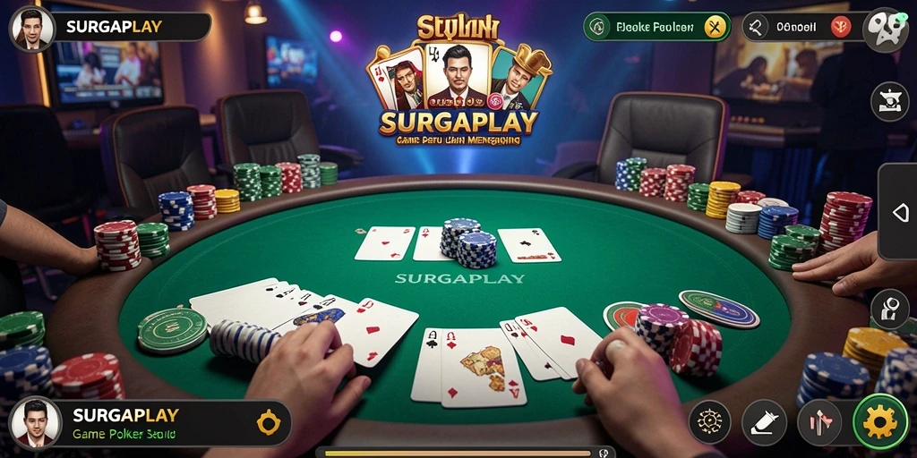 Tampilan gameplay SURGAPLAY yang mendebarkan dan menyenangkan.